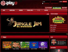 Tablet Screenshot of iplay8casino.com